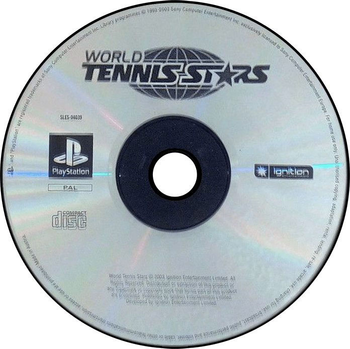 World Tennis Stars screenshot 3 for Playstation
